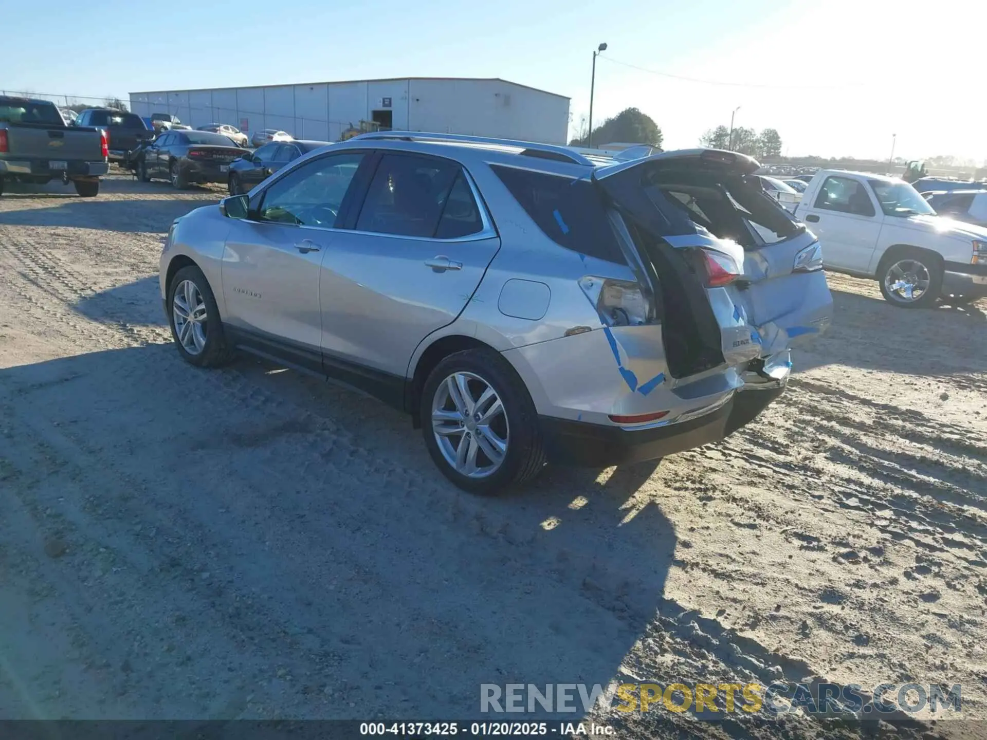 3 Фотография поврежденного автомобиля 3GNAXNEV6MS158771 CHEVROLET EQUINOX 2021