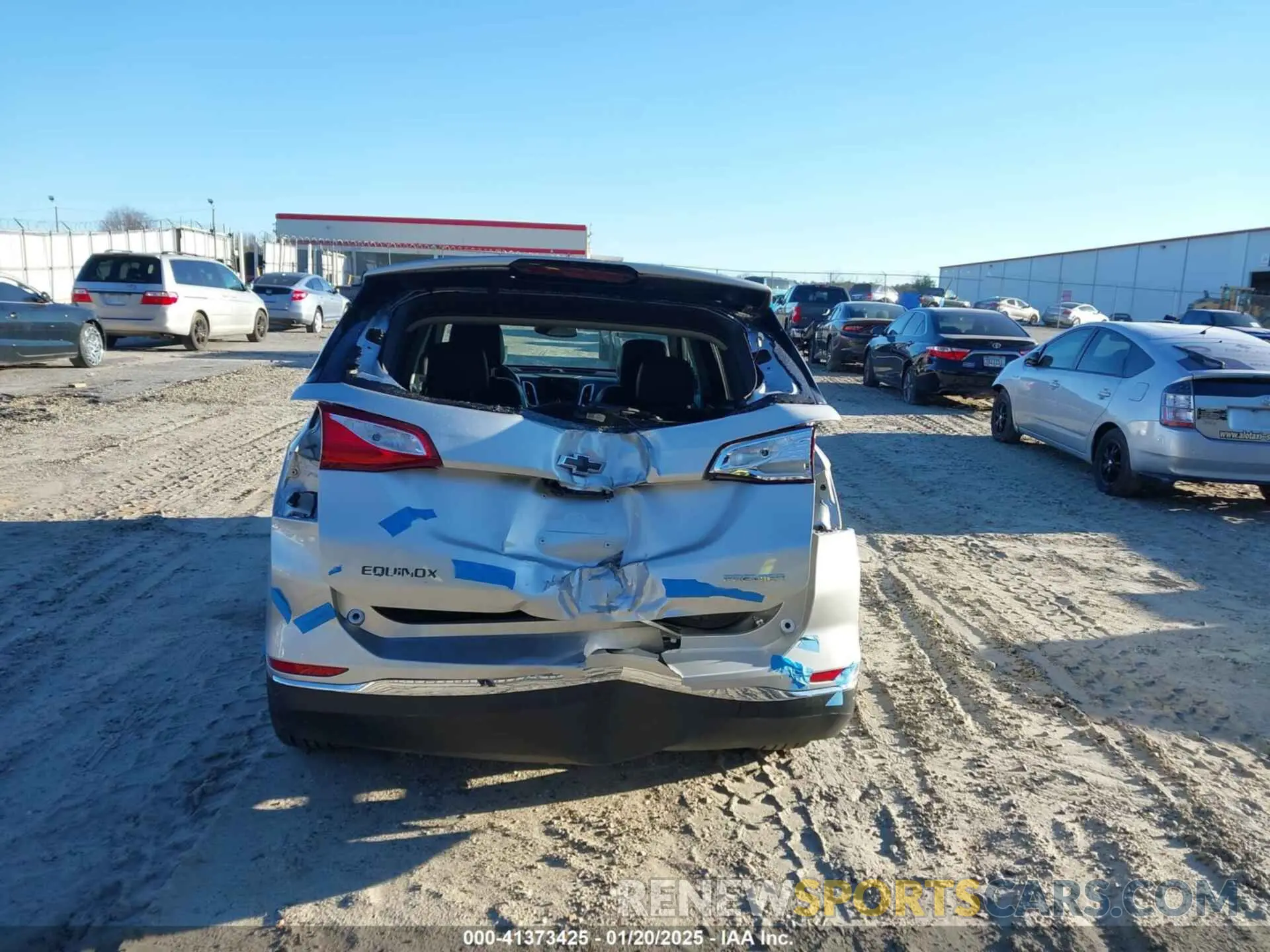 6 Фотография поврежденного автомобиля 3GNAXNEV6MS158771 CHEVROLET EQUINOX 2021