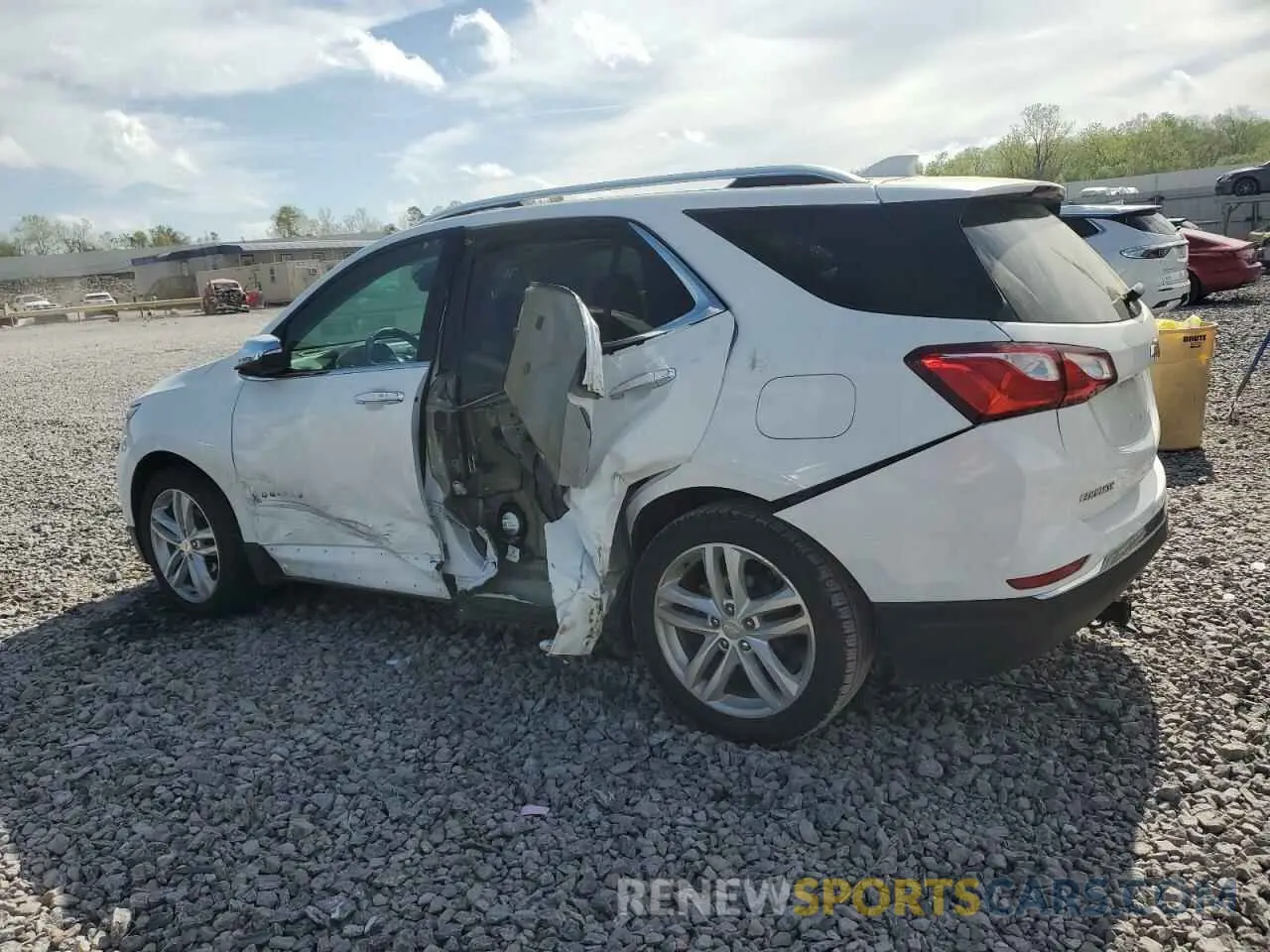 2 Photograph of a damaged car 3GNAXNEV7MS158746 CHEVROLET EQUINOX 2021
