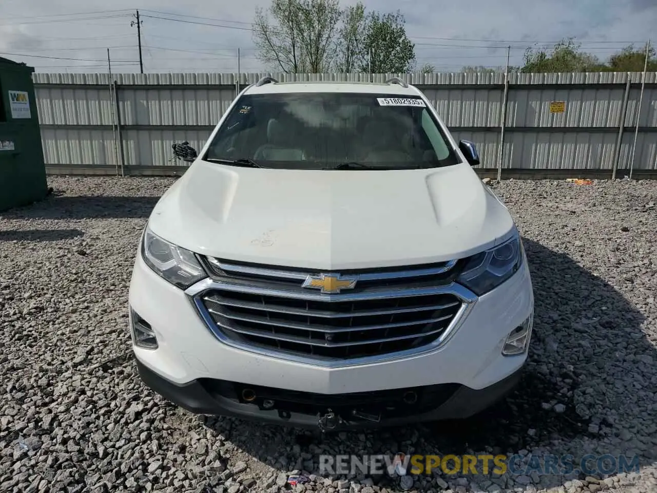 5 Photograph of a damaged car 3GNAXNEV7MS158746 CHEVROLET EQUINOX 2021