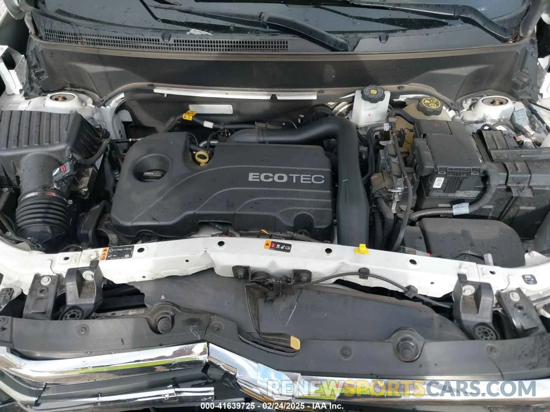 10 Photograph of a damaged car 3GNAXNEV8MS176267 CHEVROLET EQUINOX 2021