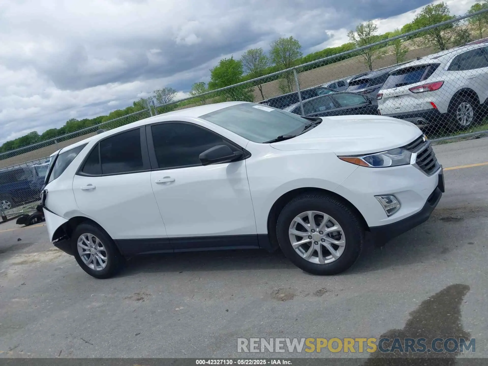 13 Фотография поврежденного автомобиля 3GNAXSEV2MS155493 CHEVROLET EQUINOX 2021