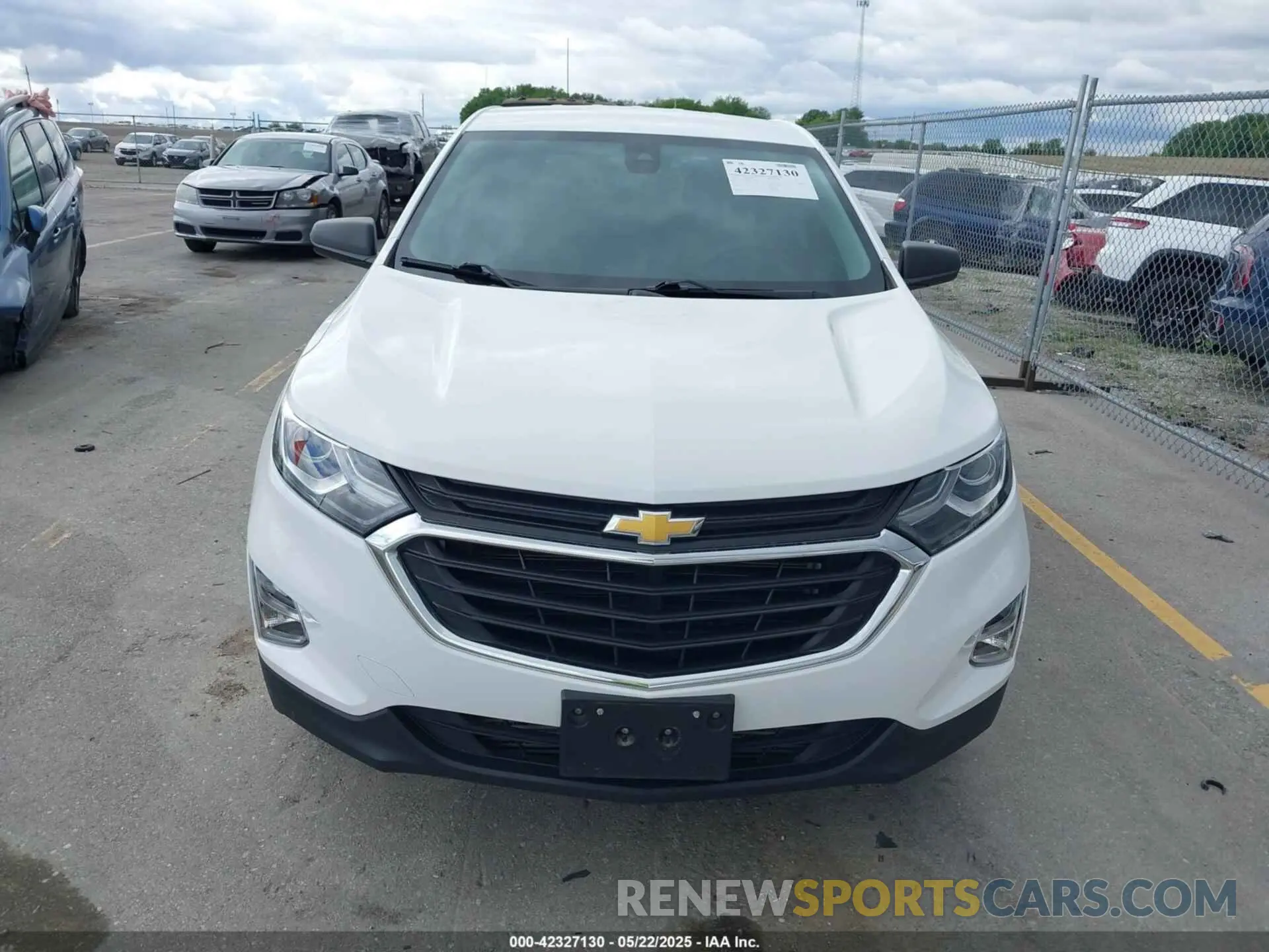 20 Фотография поврежденного автомобиля 3GNAXSEV2MS155493 CHEVROLET EQUINOX 2021