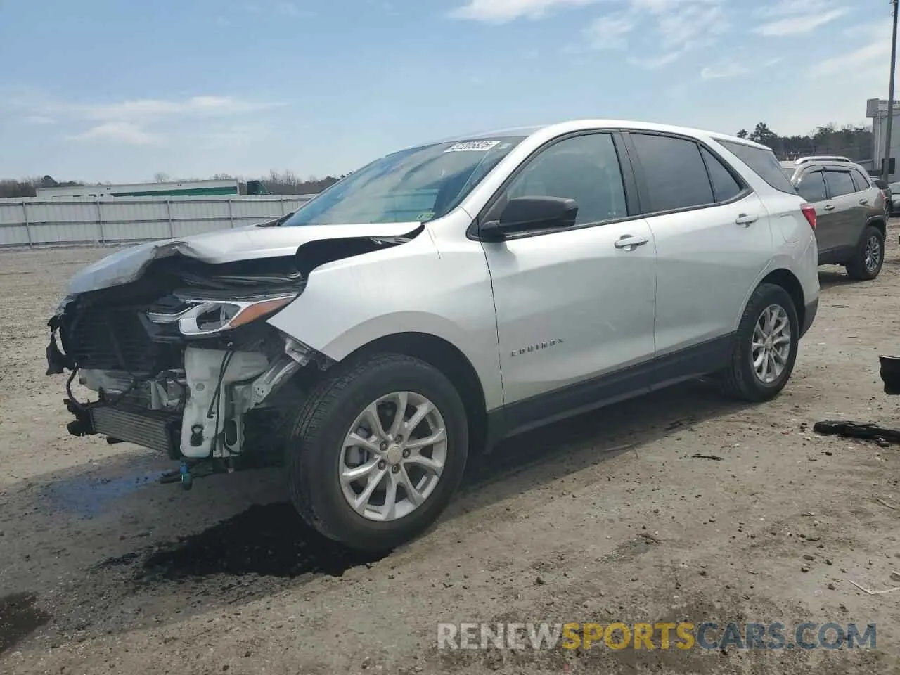 1 Photograph of a damaged car 3GNAXSEV2MS173752 CHEVROLET EQUINOX 2021
