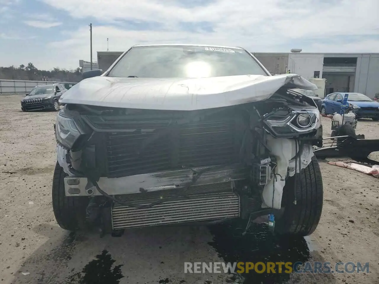 5 Photograph of a damaged car 3GNAXSEV2MS173752 CHEVROLET EQUINOX 2021