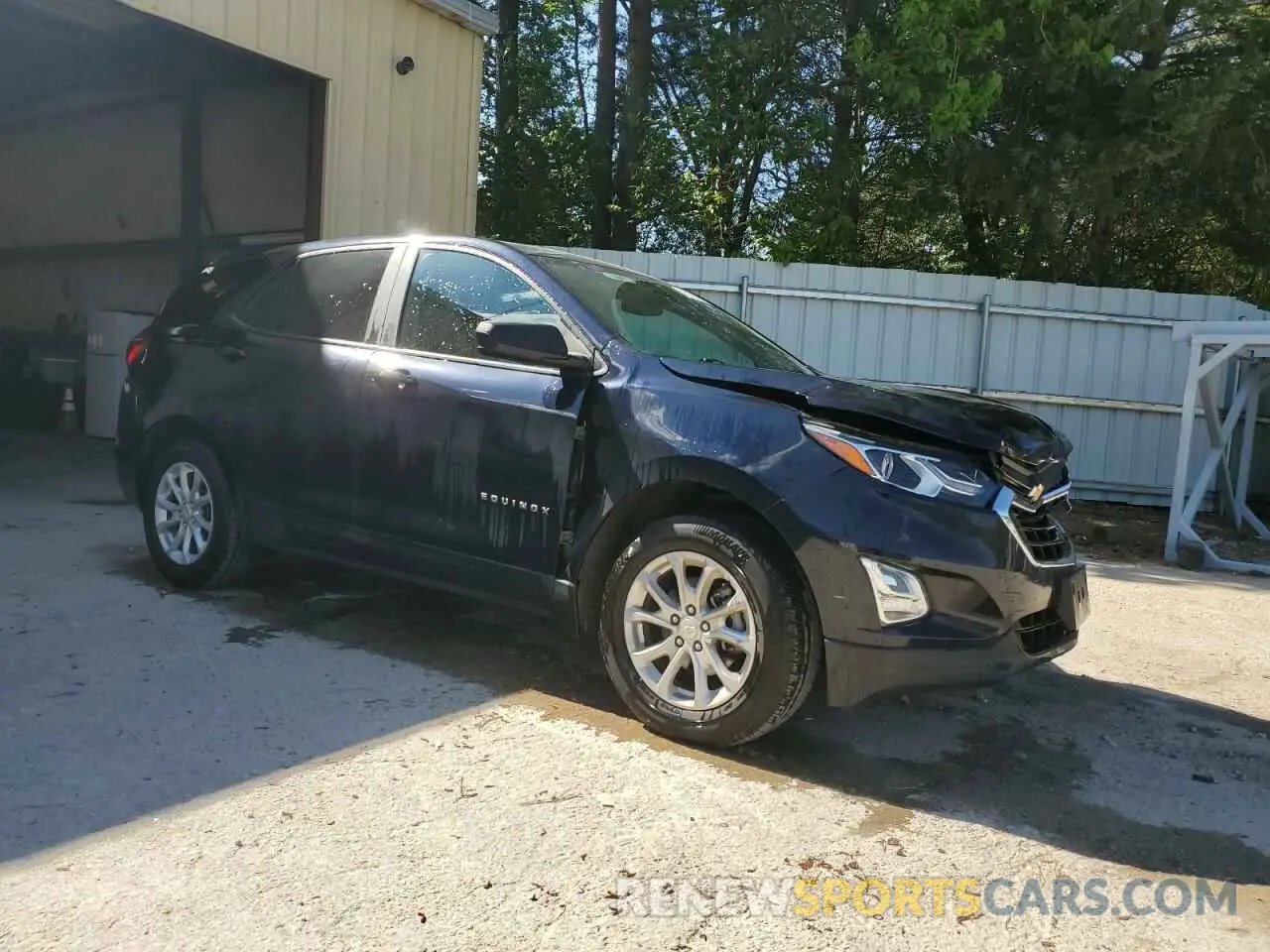 4 Photograph of a damaged car 3GNAXSEV3MS149458 CHEVROLET EQUINOX 2021