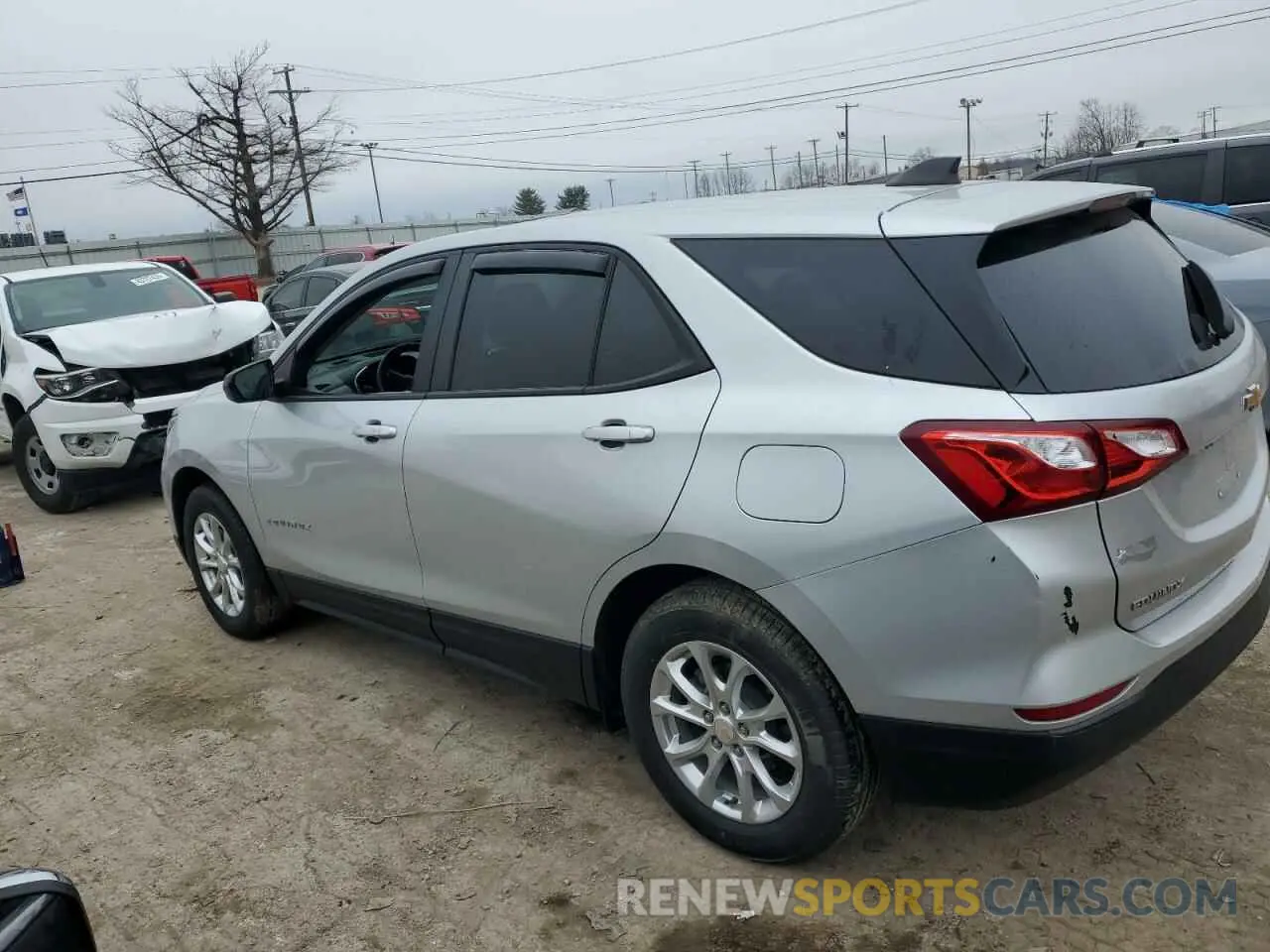 2 Photograph of a damaged car 3GNAXSEV3MS181715 CHEVROLET EQUINOX 2021