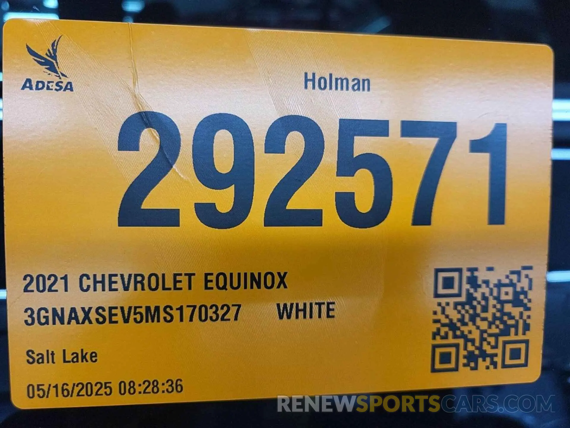 30 Photograph of a damaged car 3GNAXSEV5MS170327 CHEVROLET EQUINOX 2021