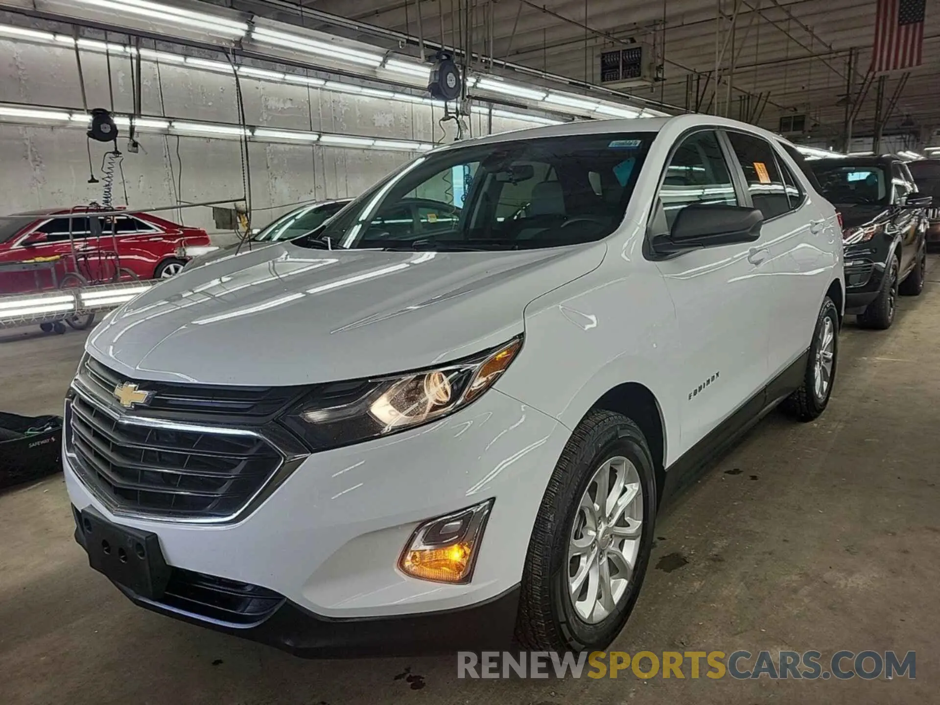 53 Photograph of a damaged car 3GNAXSEV5MS170327 CHEVROLET EQUINOX 2021