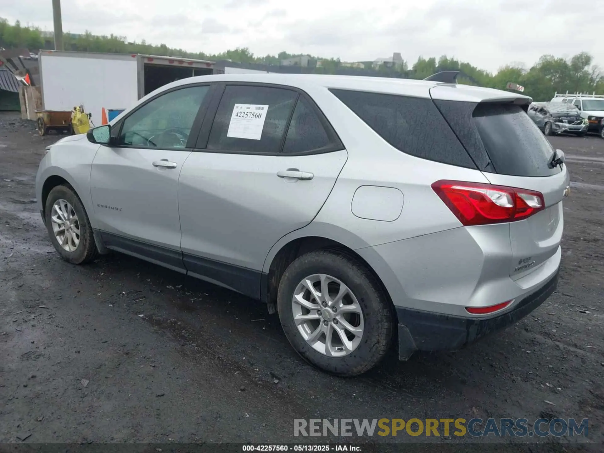 3 Photograph of a damaged car 3GNAXSEV6MS104370 CHEVROLET EQUINOX 2021