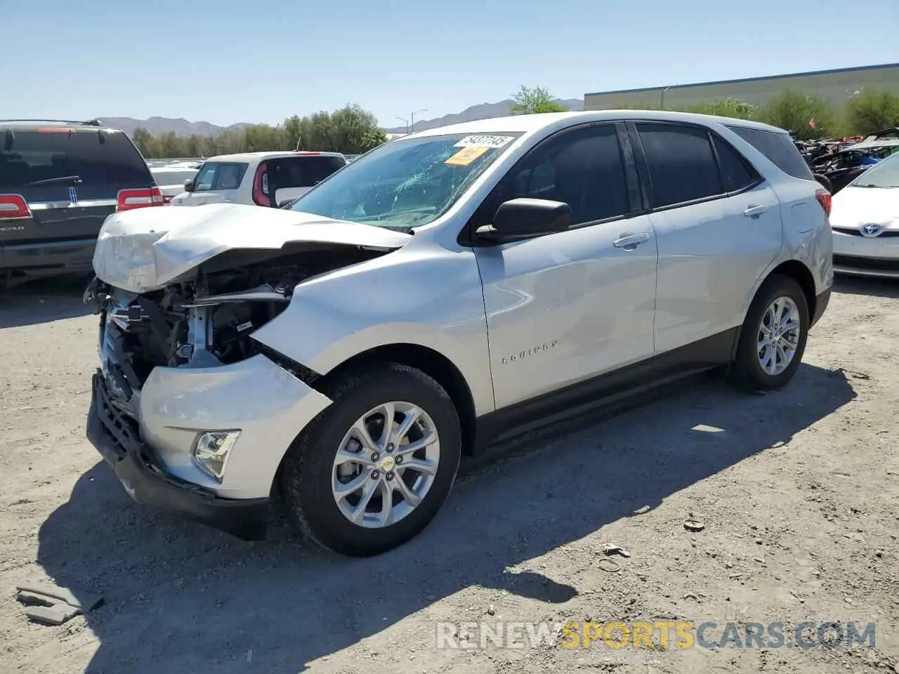 1 Фотография поврежденного автомобиля 3GNAXSEV8MS107898 CHEVROLET EQUINOX 2021