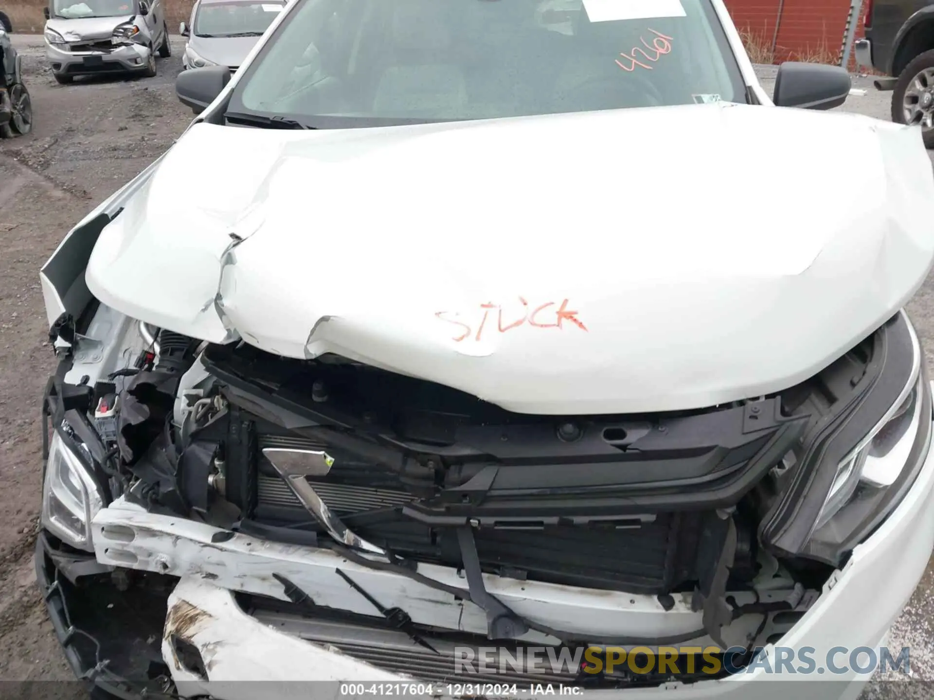 10 Photograph of a damaged car 3GNAXSEV9MS154261 CHEVROLET EQUINOX 2021