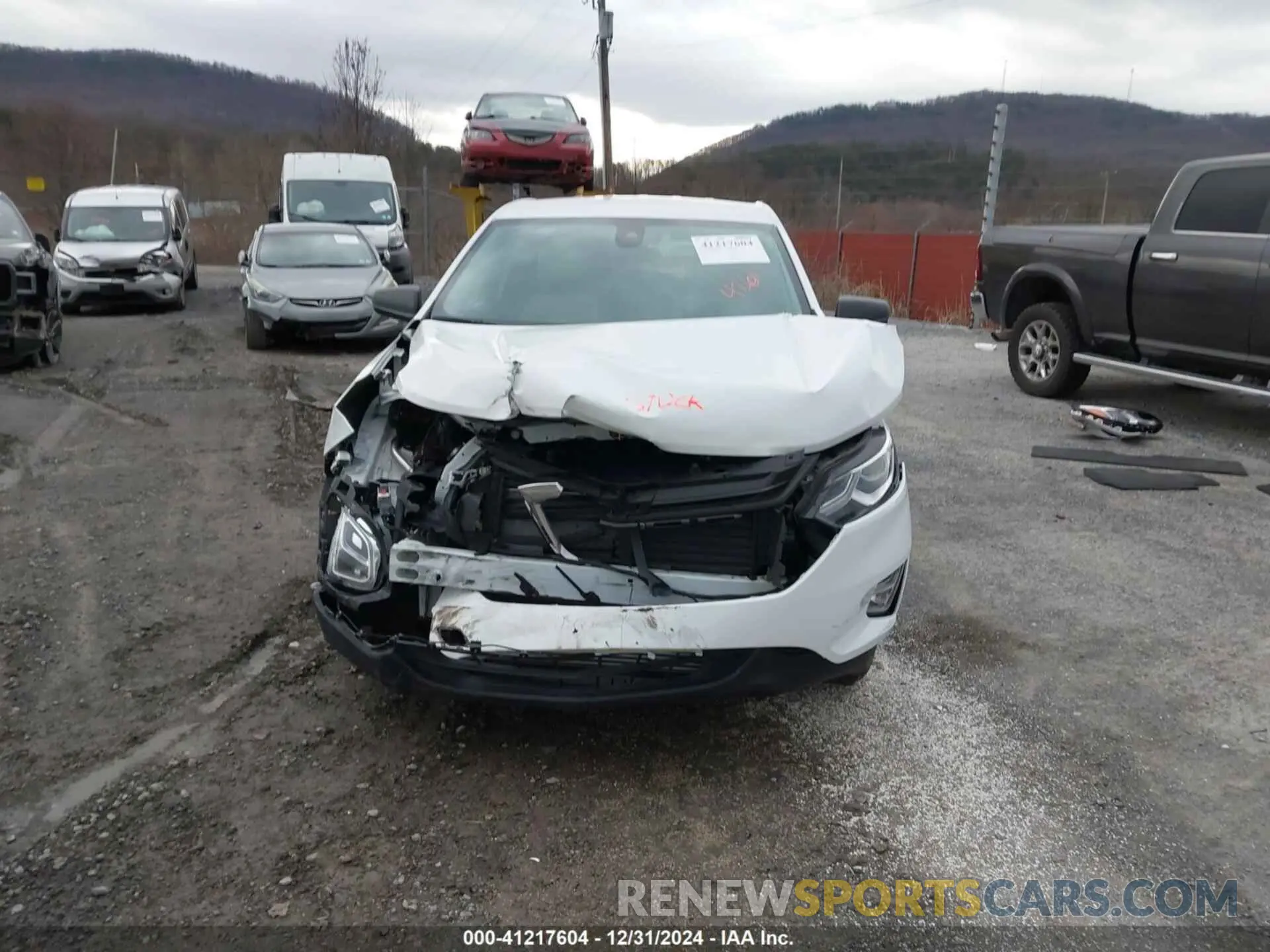 13 Photograph of a damaged car 3GNAXSEV9MS154261 CHEVROLET EQUINOX 2021