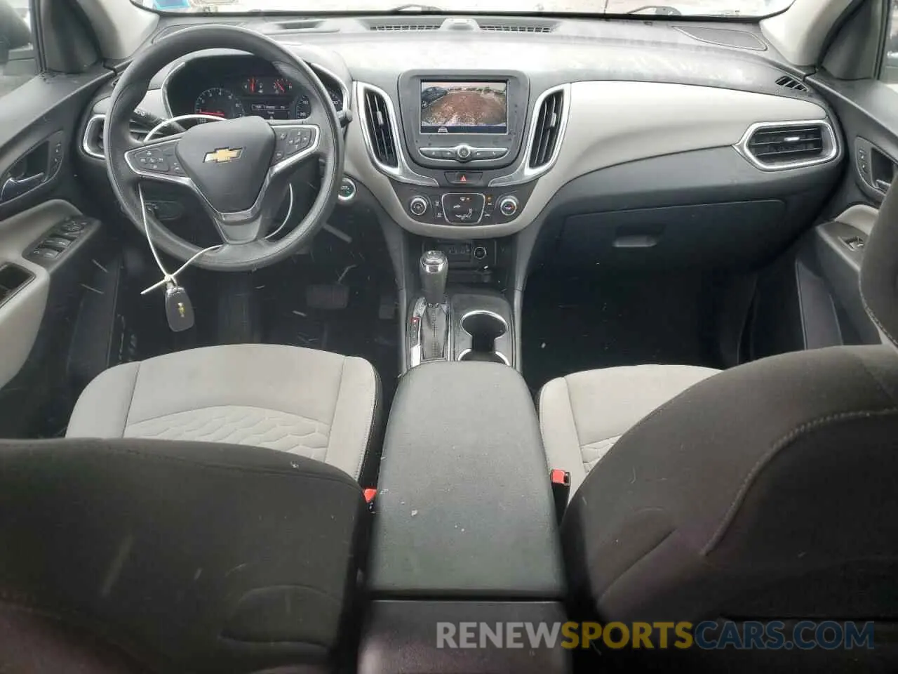 8 Photograph of a damaged car 3GNAXSEVXMS163731 CHEVROLET EQUINOX 2021