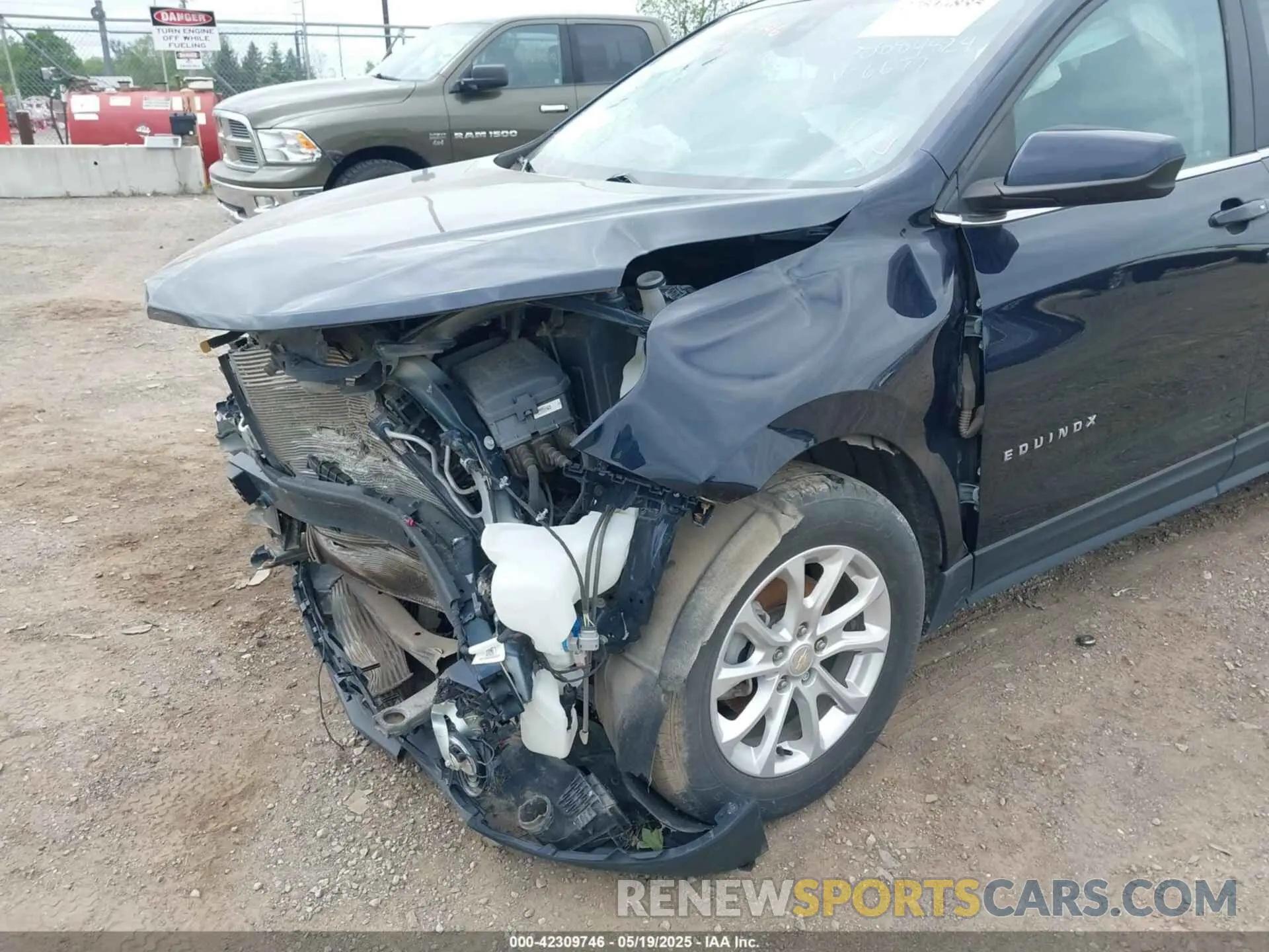 6 Photograph of a damaged car 3GNAXTEV0MS116679 CHEVROLET EQUINOX 2021