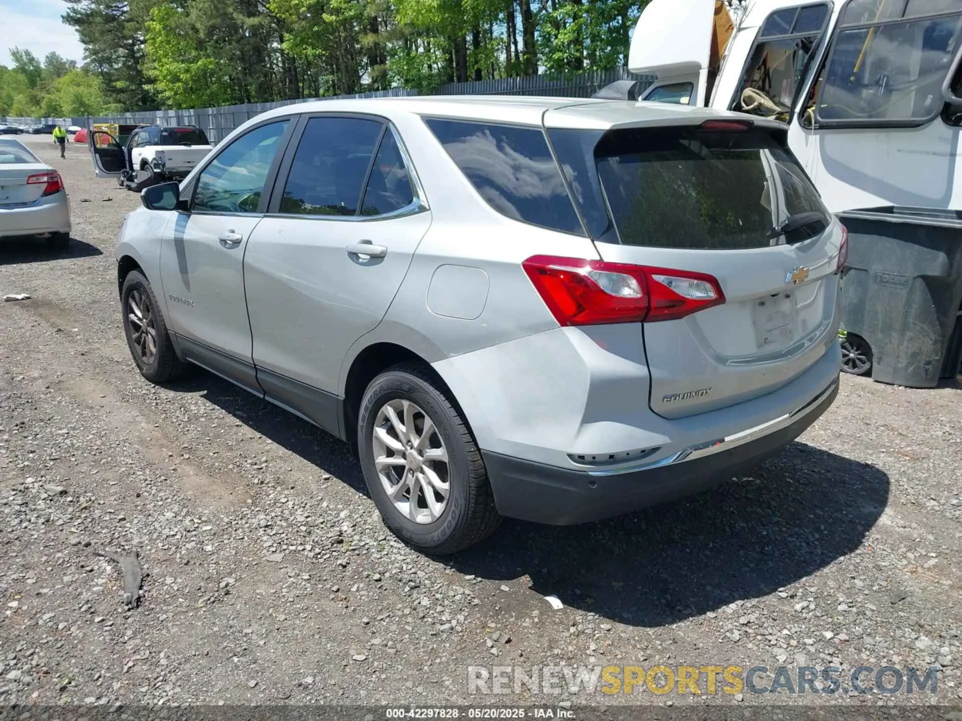 3 Photograph of a damaged car 3GNAXTEV1MS160948 CHEVROLET EQUINOX 2021
