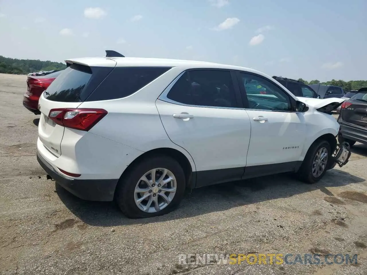 3 Photograph of a damaged car 3GNAXTEV2MS133077 CHEVROLET EQUINOX 2021