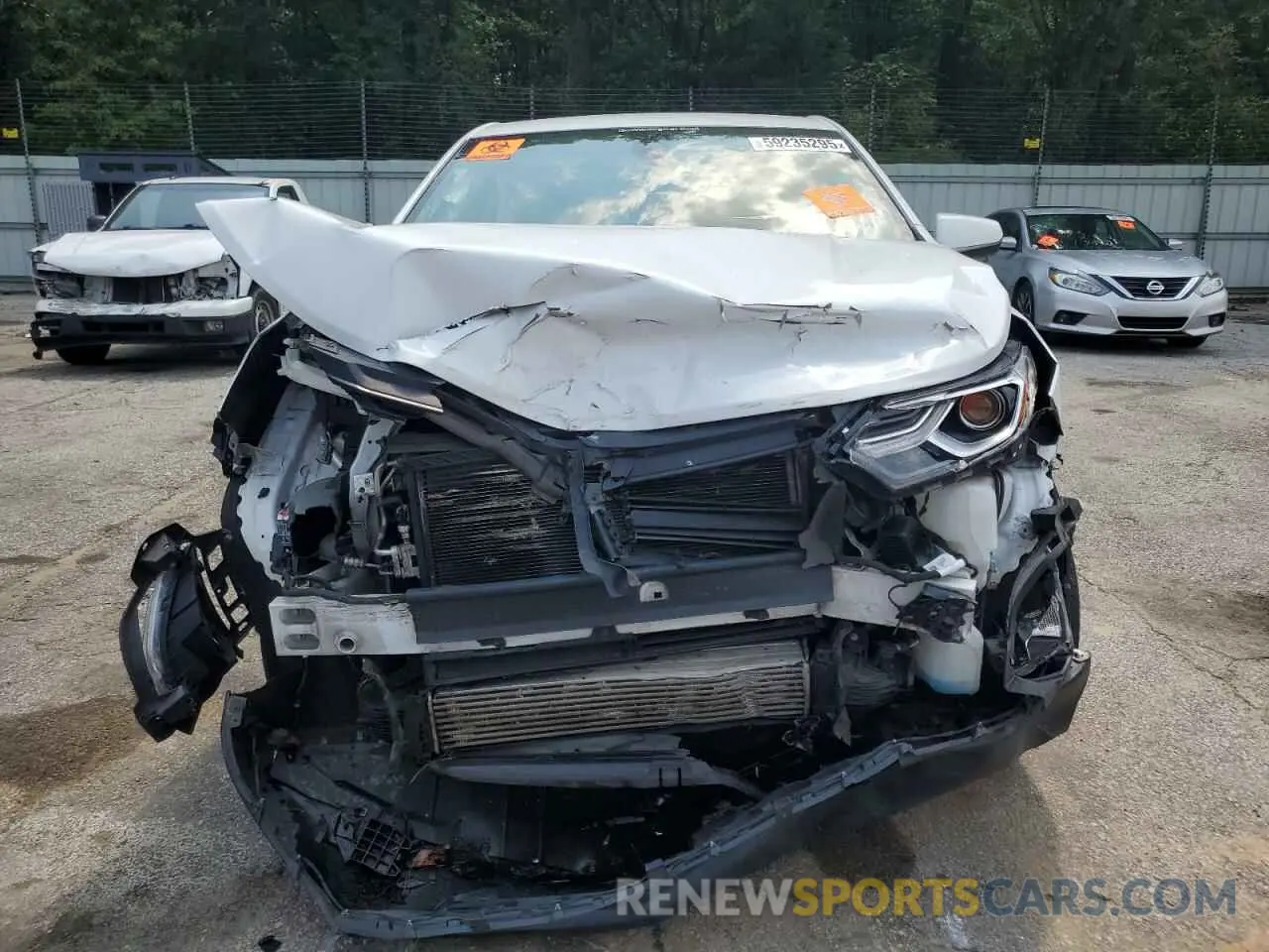 5 Photograph of a damaged car 3GNAXTEV2MS133077 CHEVROLET EQUINOX 2021