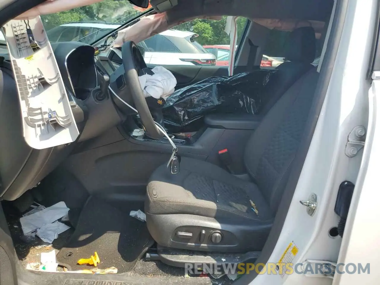7 Photograph of a damaged car 3GNAXTEV2MS133077 CHEVROLET EQUINOX 2021