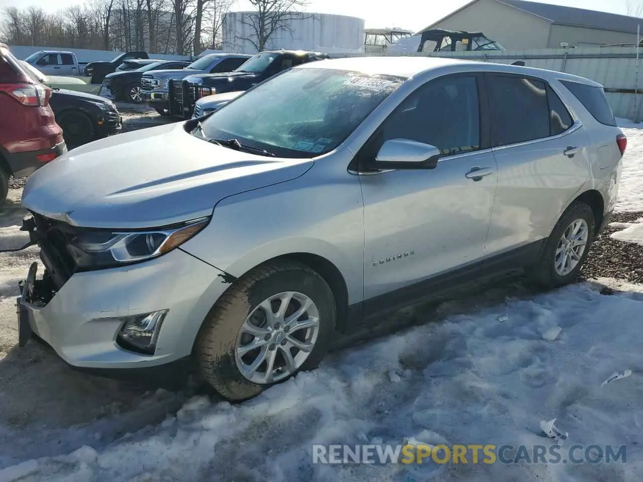 1 Photograph of a damaged car 3GNAXTEV2MS161137 CHEVROLET EQUINOX 2021