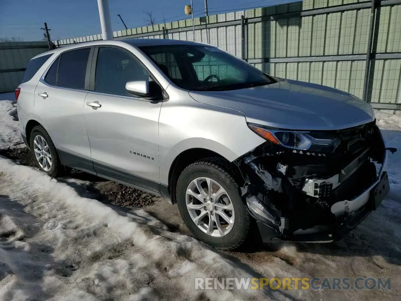4 Photograph of a damaged car 3GNAXTEV2MS161137 CHEVROLET EQUINOX 2021
