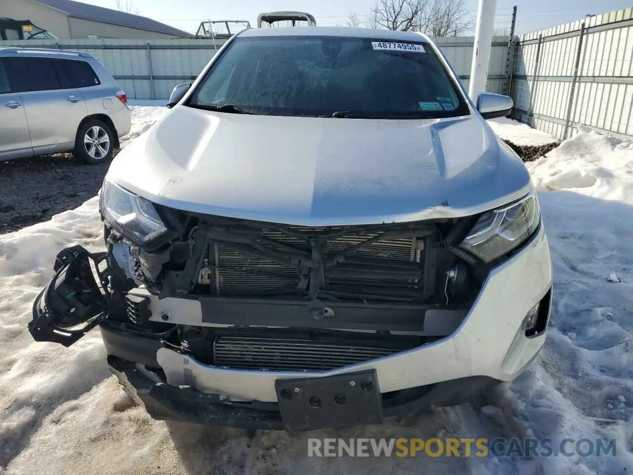 5 Photograph of a damaged car 3GNAXTEV2MS161137 CHEVROLET EQUINOX 2021