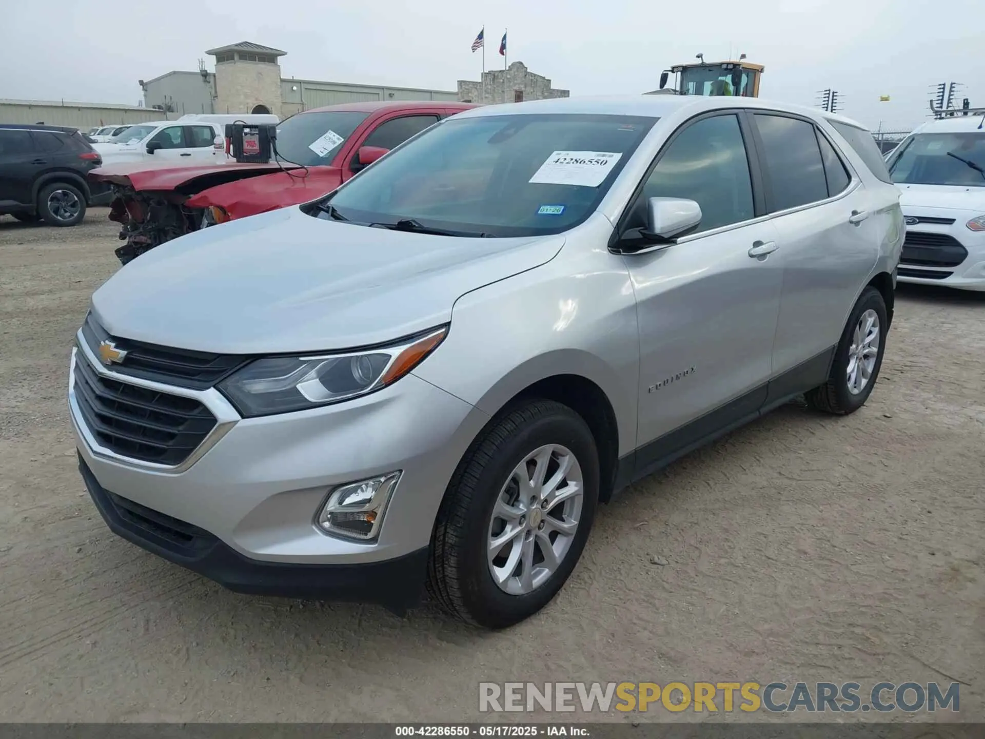 2 Photograph of a damaged car 3GNAXTEV4MS160894 CHEVROLET EQUINOX 2021