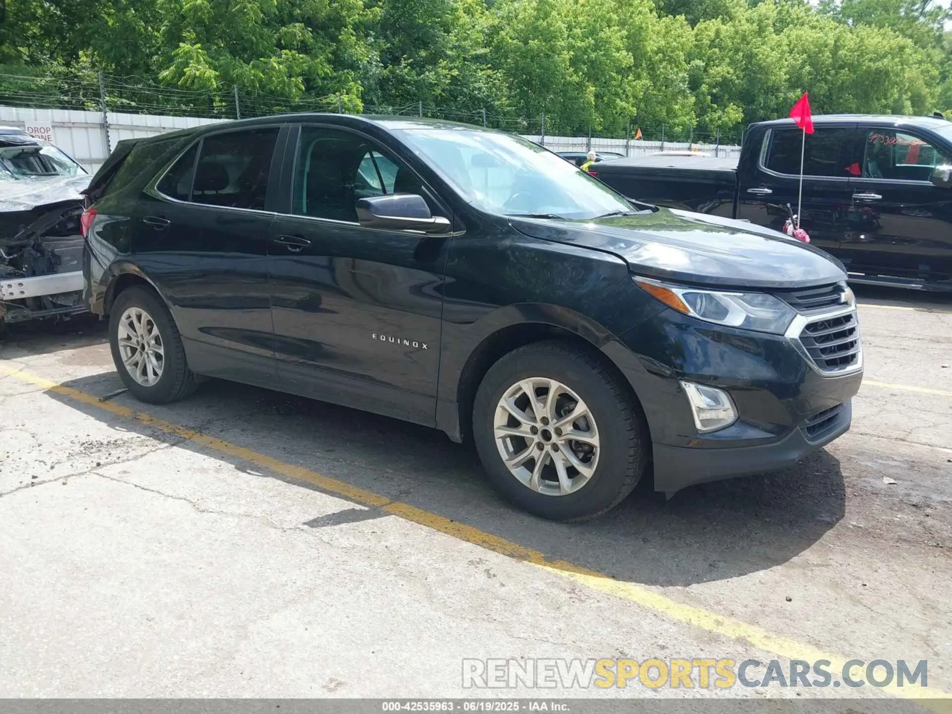 1 Photograph of a damaged car 3GNAXTEVXML388070 CHEVROLET EQUINOX 2021