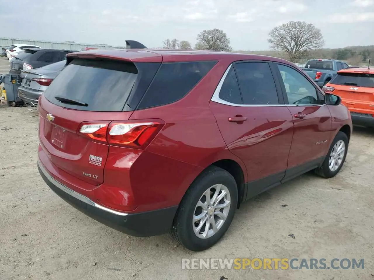3 Photograph of a damaged car 3GNAXUEV0ML324643 CHEVROLET EQUINOX 2021