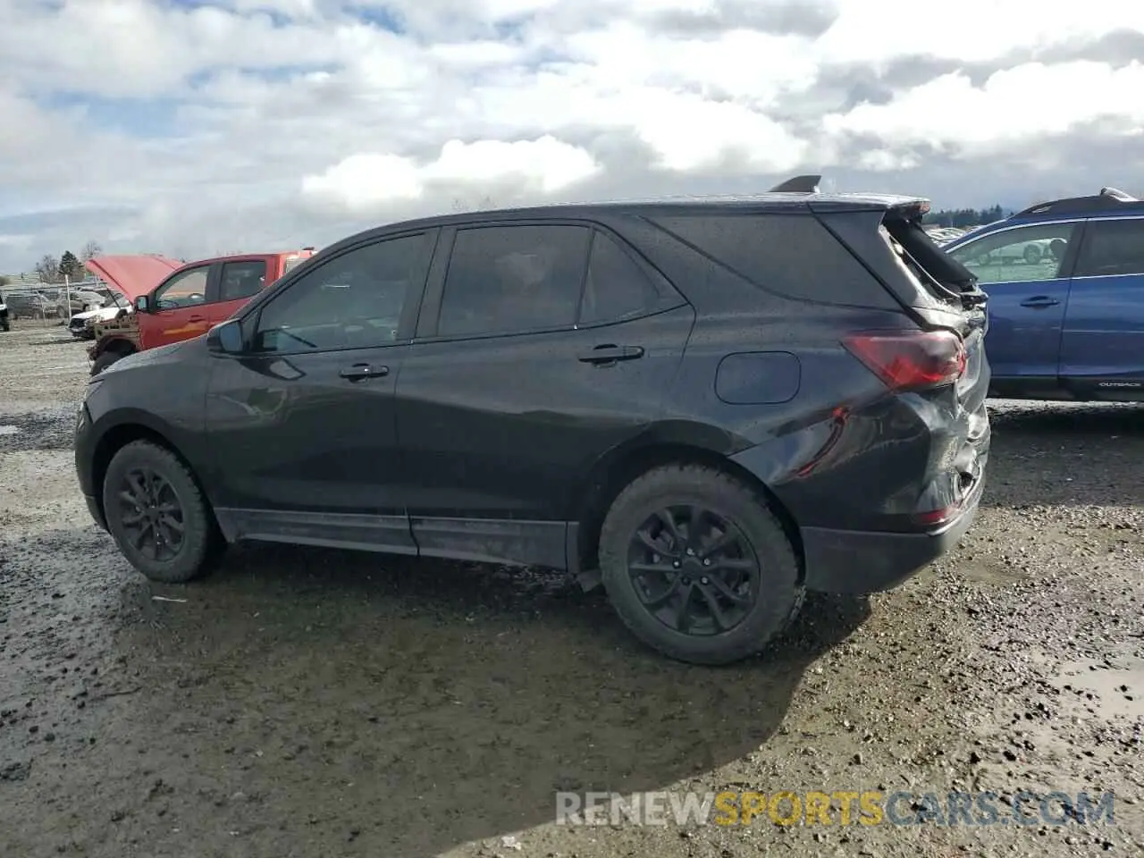 2 Фотография поврежденного автомобиля 3GNAXUEV0ML366438 CHEVROLET EQUINOX 2021