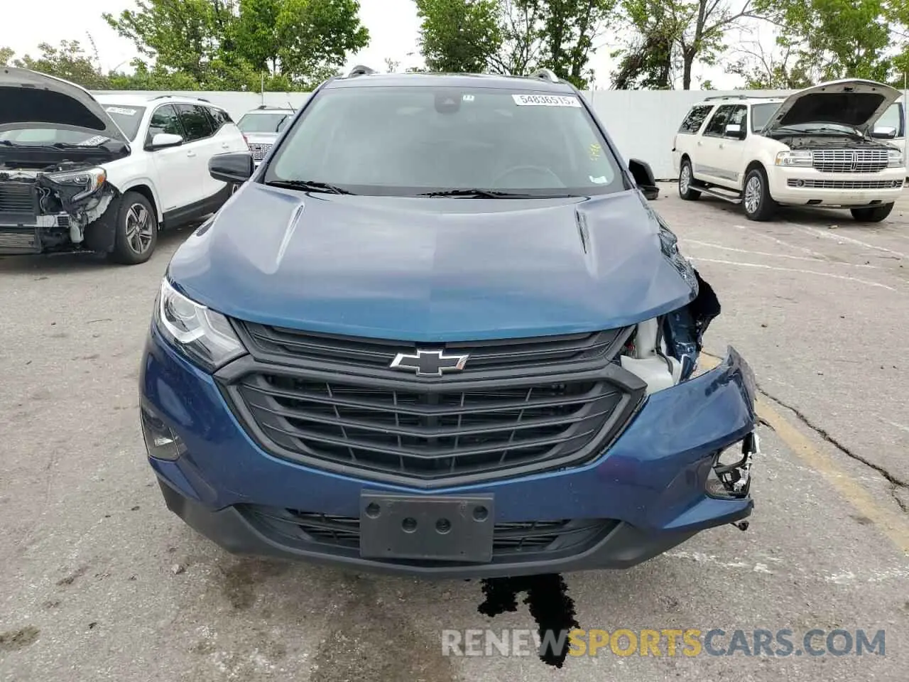 5 Photograph of a damaged car 3GNAXUEV0ML382381 CHEVROLET EQUINOX 2021