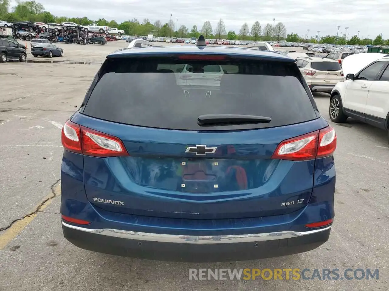 6 Photograph of a damaged car 3GNAXUEV0ML382381 CHEVROLET EQUINOX 2021