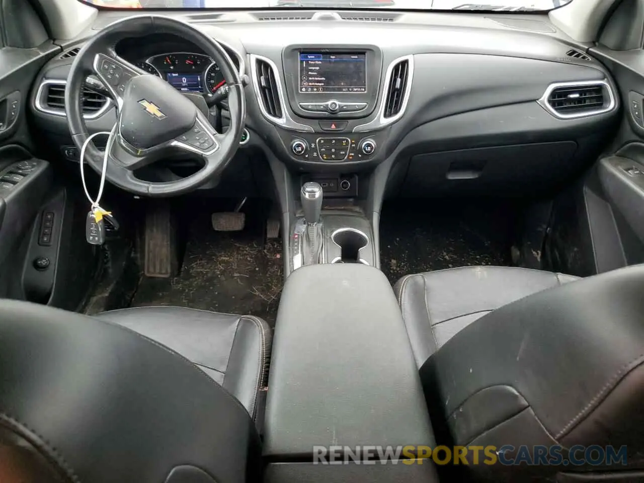 8 Photograph of a damaged car 3GNAXUEV0ML382381 CHEVROLET EQUINOX 2021