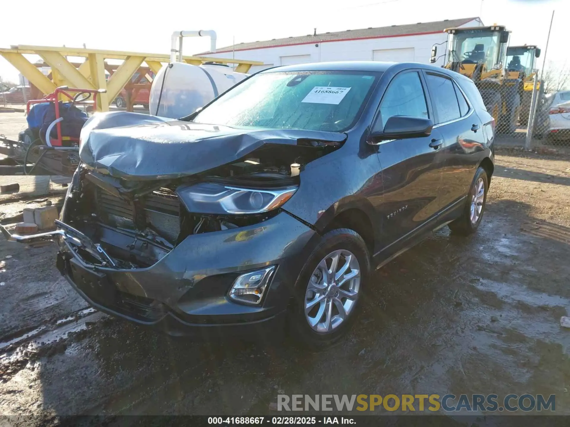 2 Фотография поврежденного автомобиля 3GNAXUEV0ML389301 CHEVROLET EQUINOX 2021