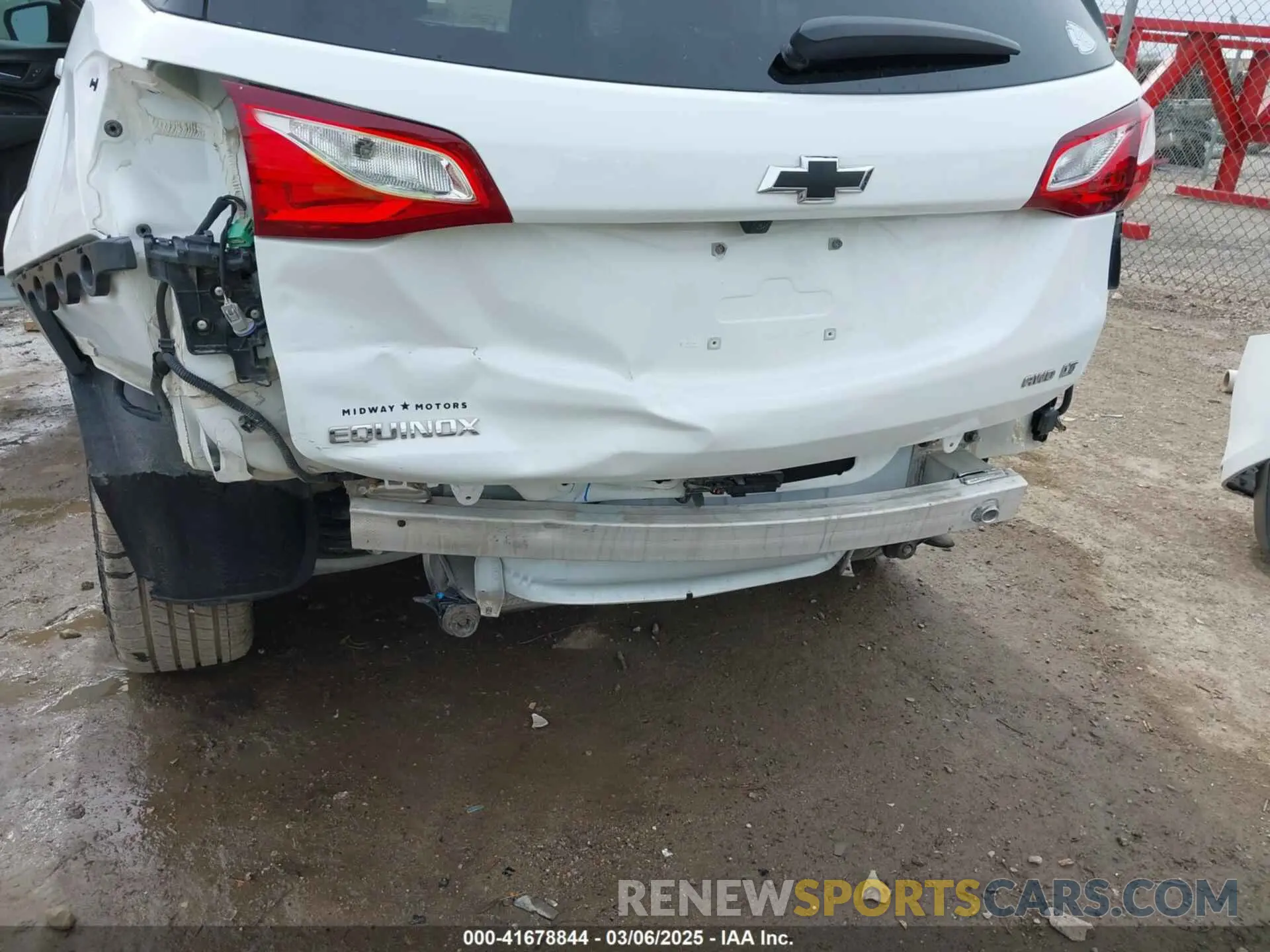 6 Photograph of a damaged car 3GNAXUEV0MS182932 CHEVROLET EQUINOX 2021