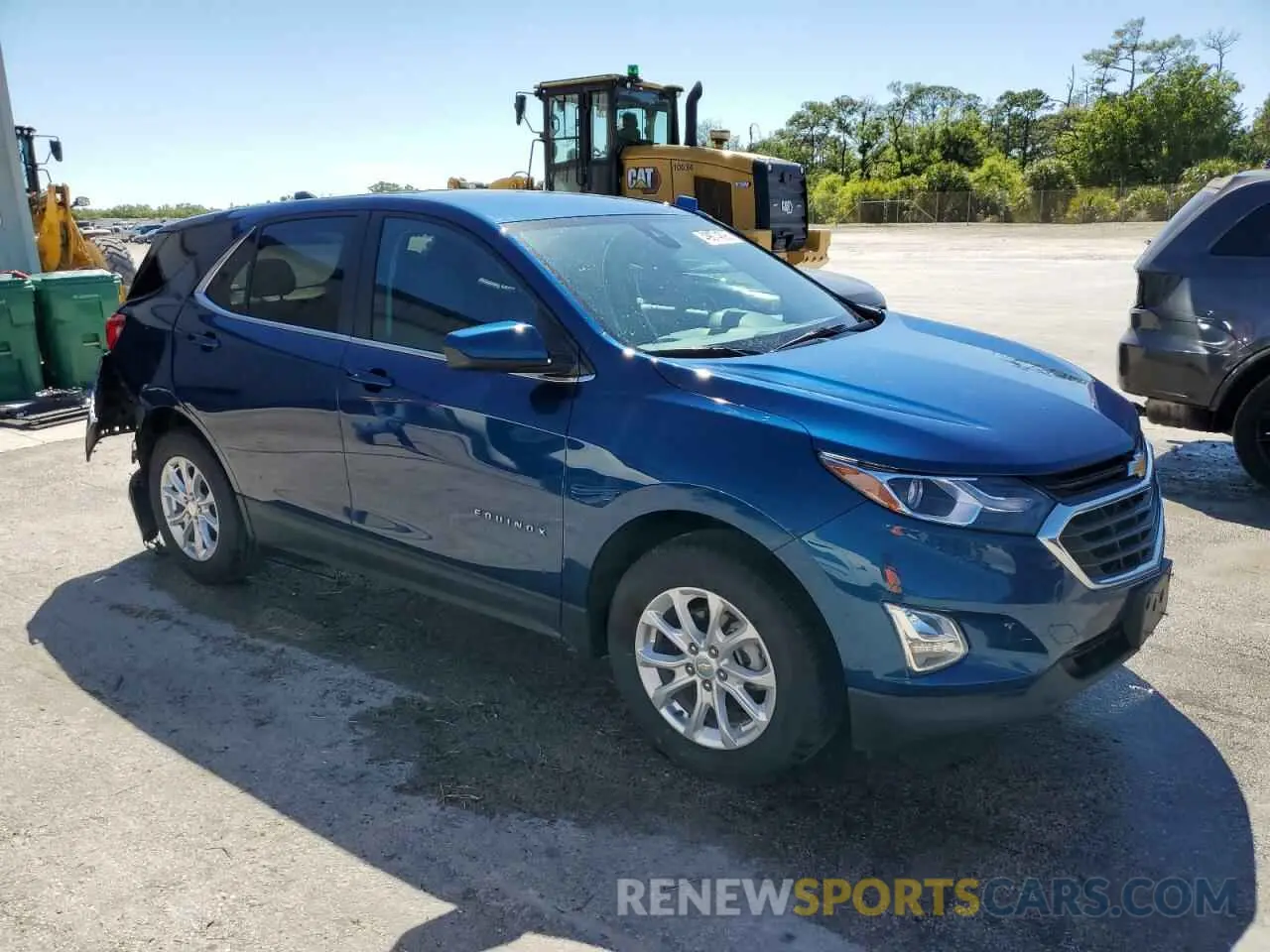 4 Photograph of a damaged car 3GNAXUEV1ML366612 CHEVROLET EQUINOX 2021