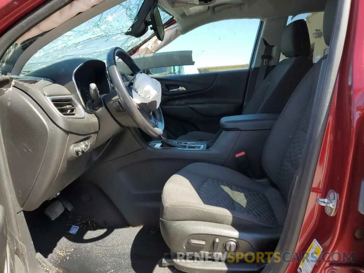 7 Photograph of a damaged car 3GNAXUEV2ML320769 CHEVROLET EQUINOX 2021