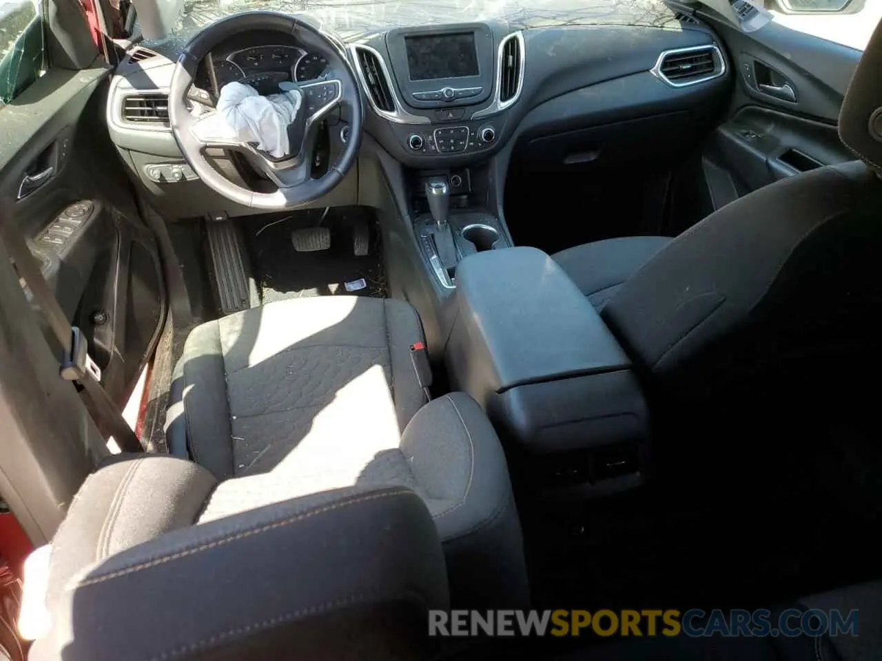 8 Photograph of a damaged car 3GNAXUEV2ML320769 CHEVROLET EQUINOX 2021