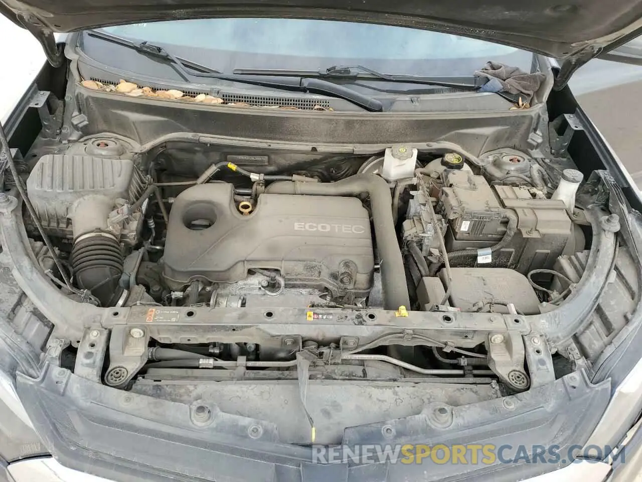 12 Photograph of a damaged car 3GNAXUEV2ML380079 CHEVROLET EQUINOX 2021
