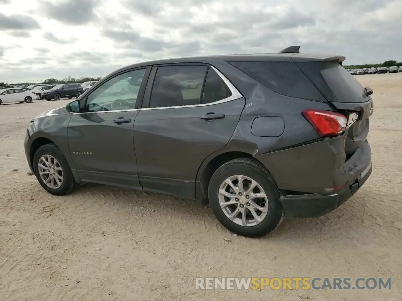 2 Photograph of a damaged car 3GNAXUEV2ML380079 CHEVROLET EQUINOX 2021