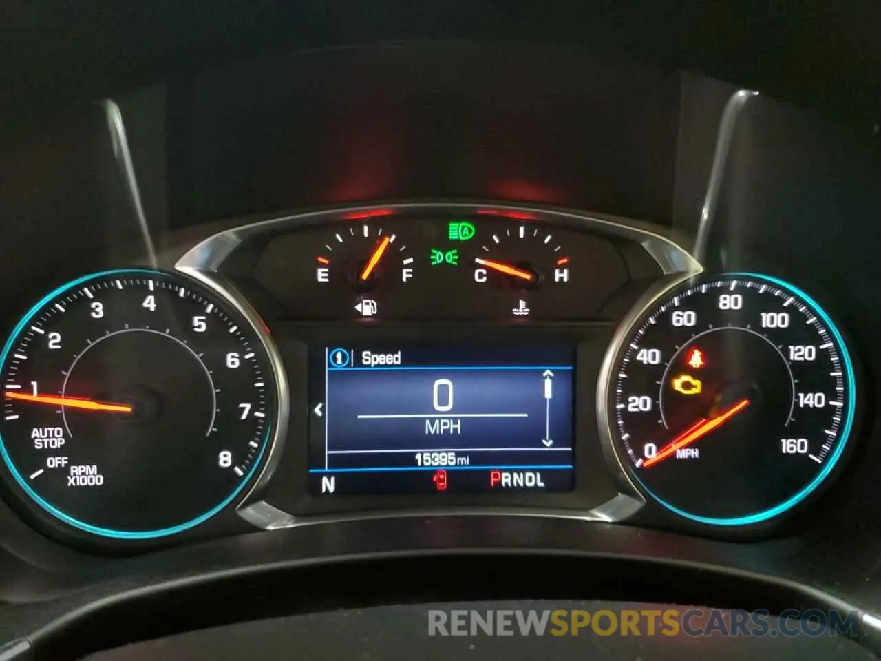9 Фотография поврежденного автомобиля 3GNAXUEV3ML383136 CHEVROLET EQUINOX 2021