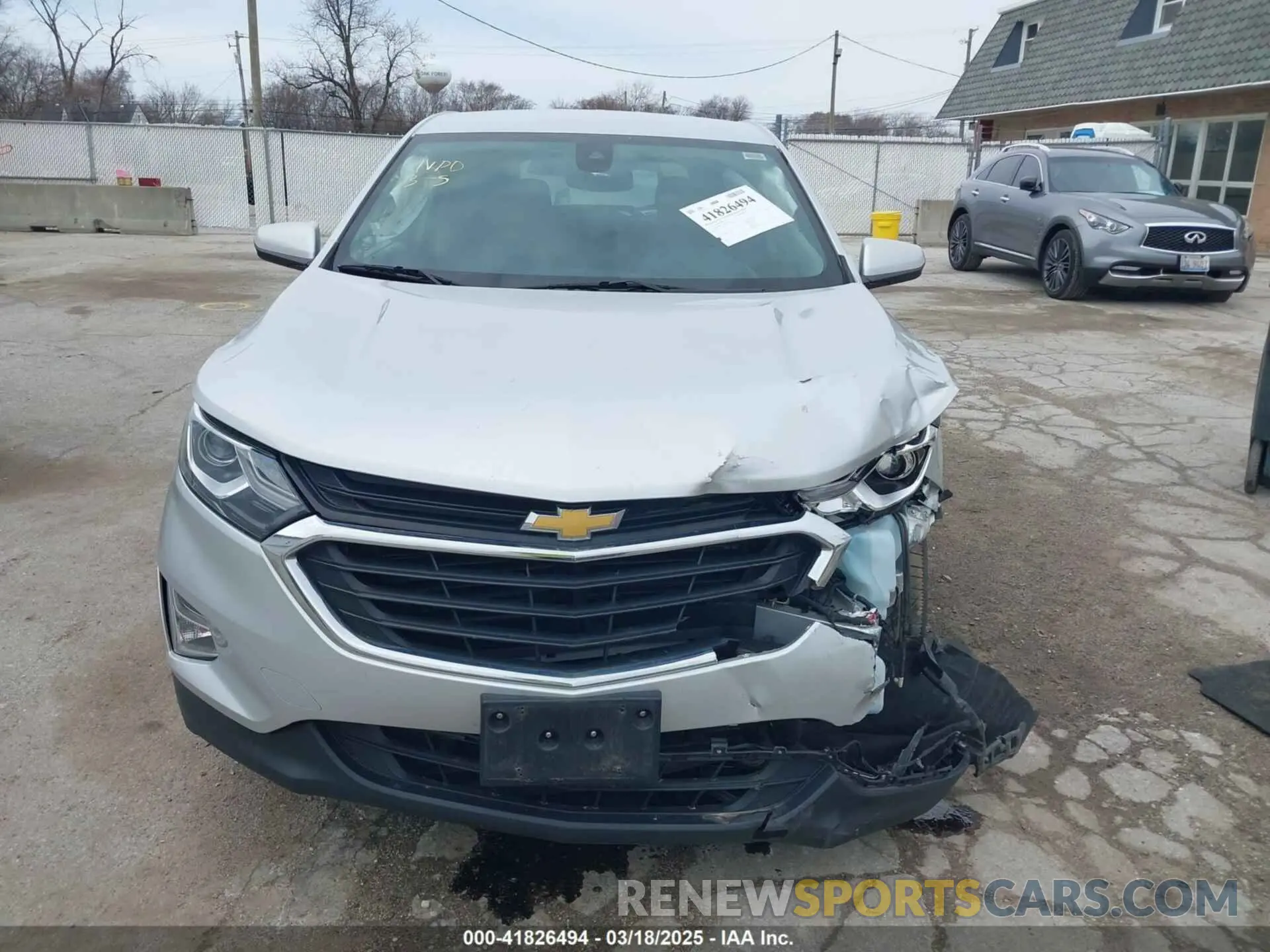 13 Photograph of a damaged car 3GNAXUEV3MS133823 CHEVROLET EQUINOX 2021