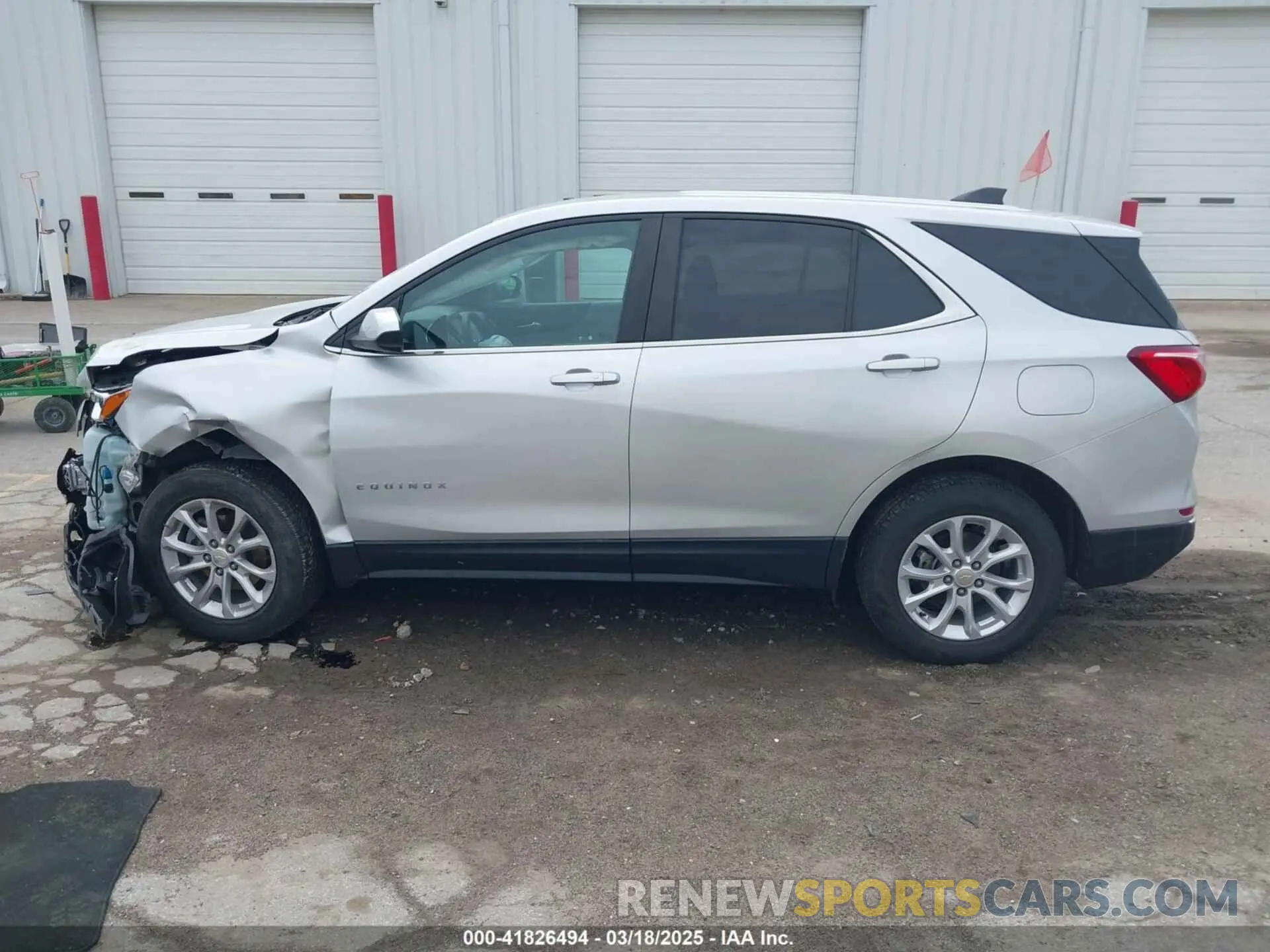 15 Photograph of a damaged car 3GNAXUEV3MS133823 CHEVROLET EQUINOX 2021