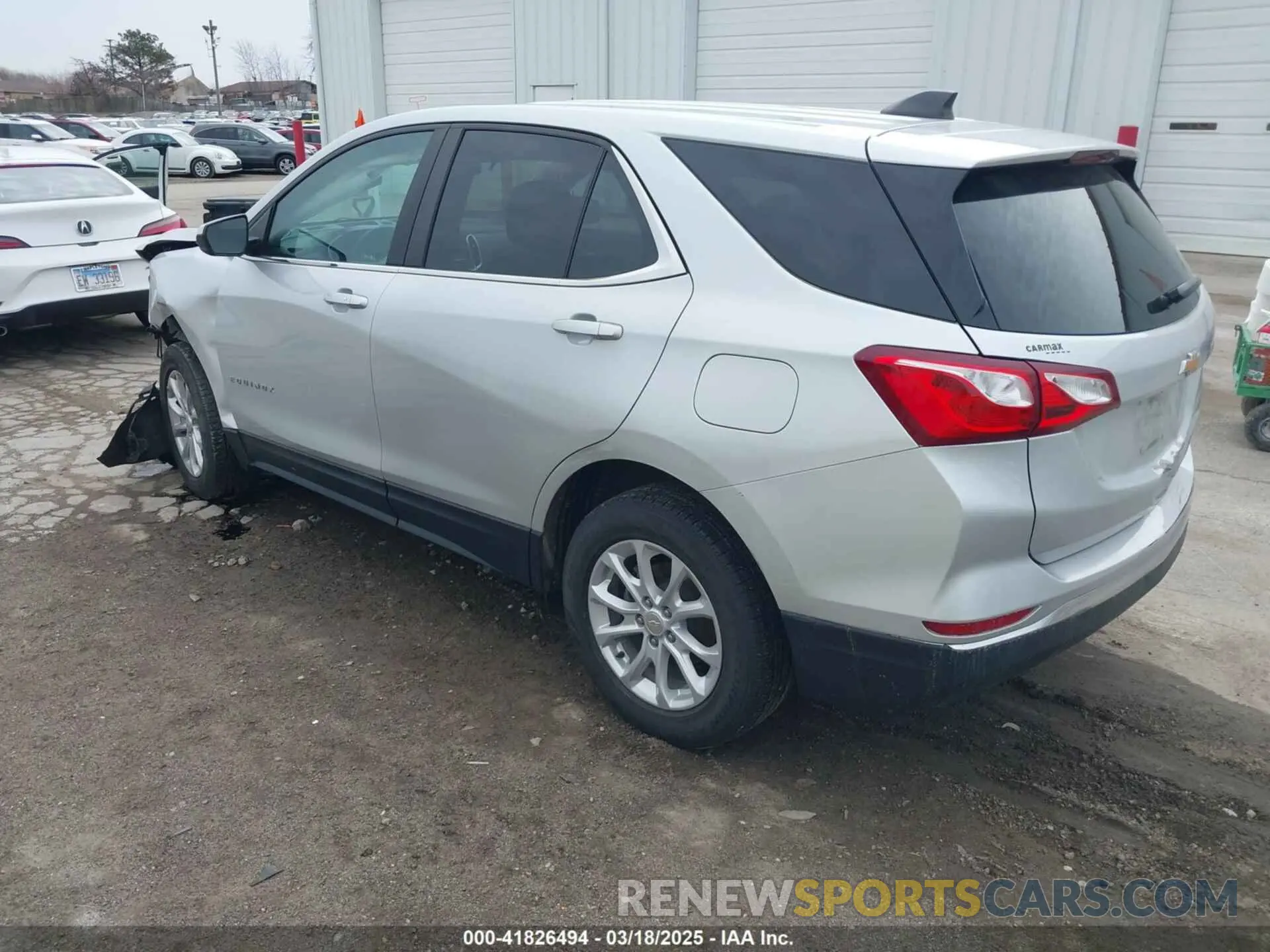 3 Photograph of a damaged car 3GNAXUEV3MS133823 CHEVROLET EQUINOX 2021