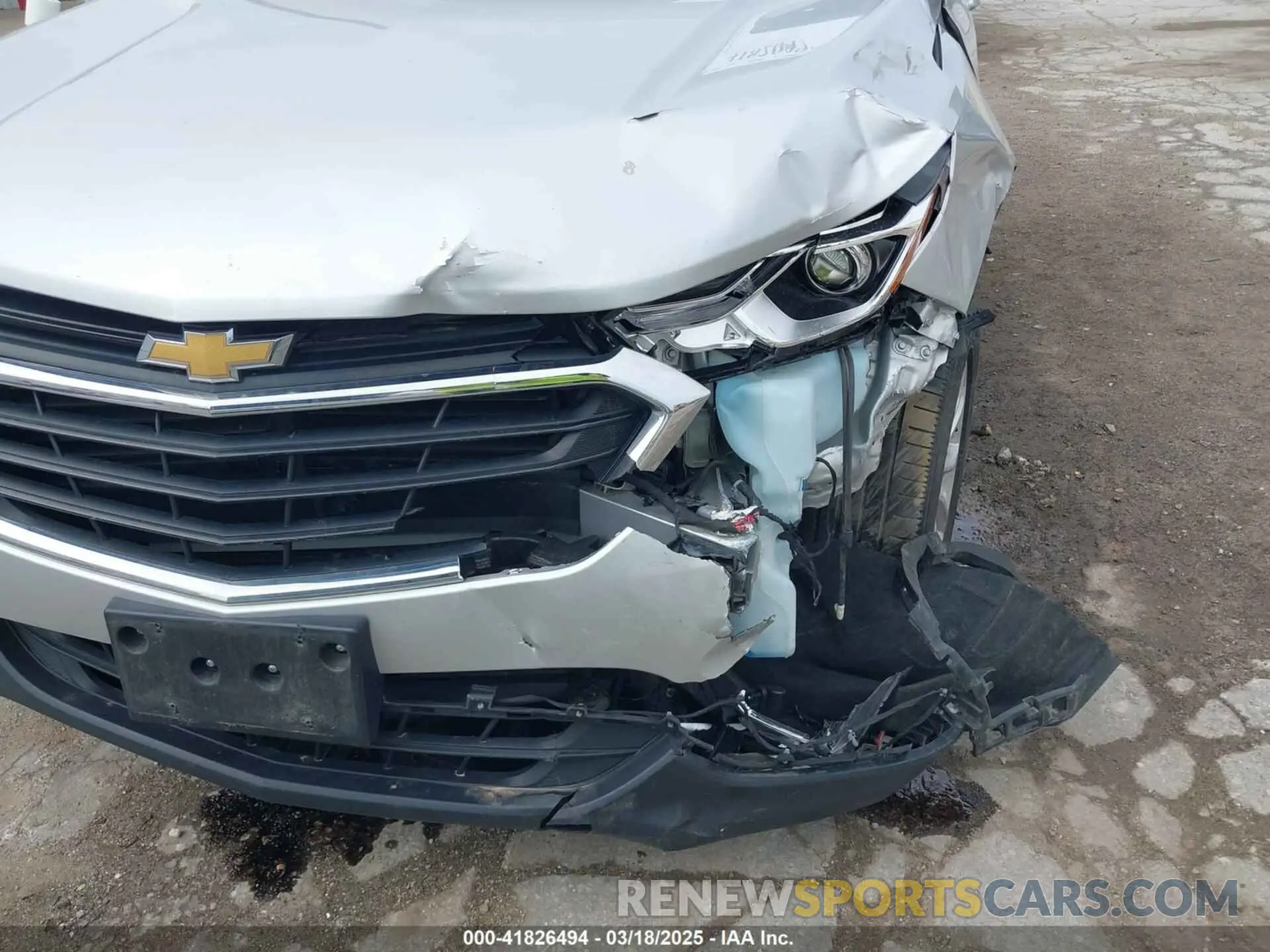 6 Photograph of a damaged car 3GNAXUEV3MS133823 CHEVROLET EQUINOX 2021