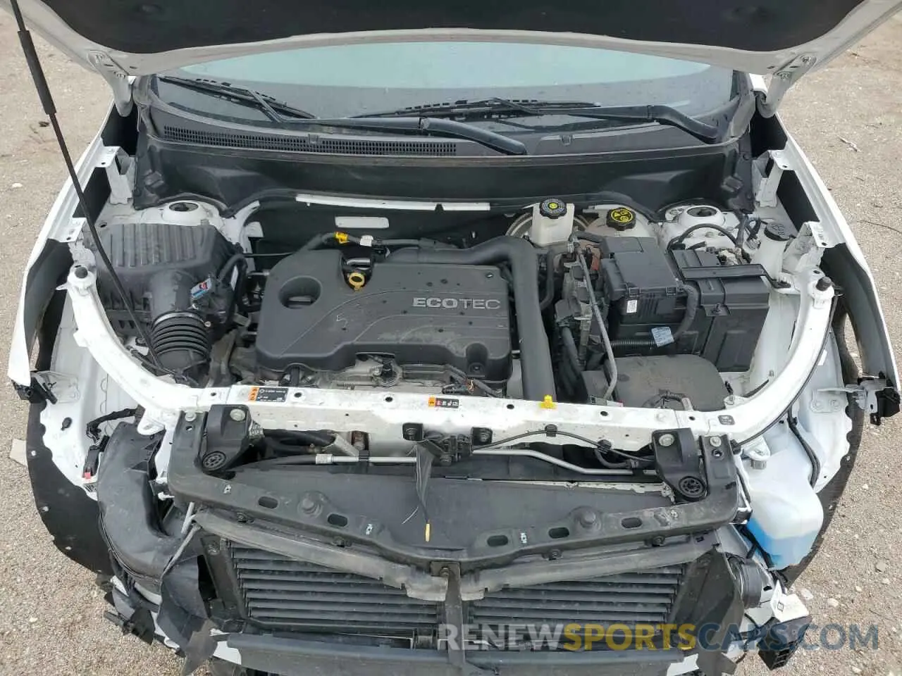 12 Photograph of a damaged car 3GNAXUEV5ML348727 CHEVROLET EQUINOX 2021
