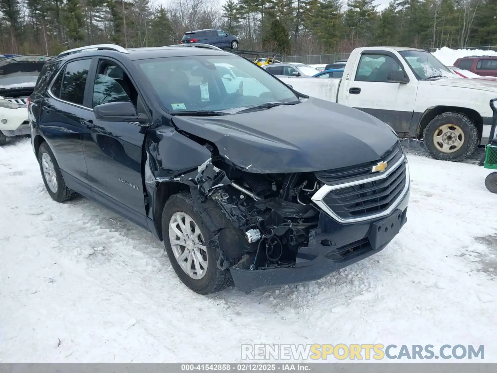 1 Photograph of a damaged car 3GNAXUEV5ML379170 CHEVROLET EQUINOX 2021