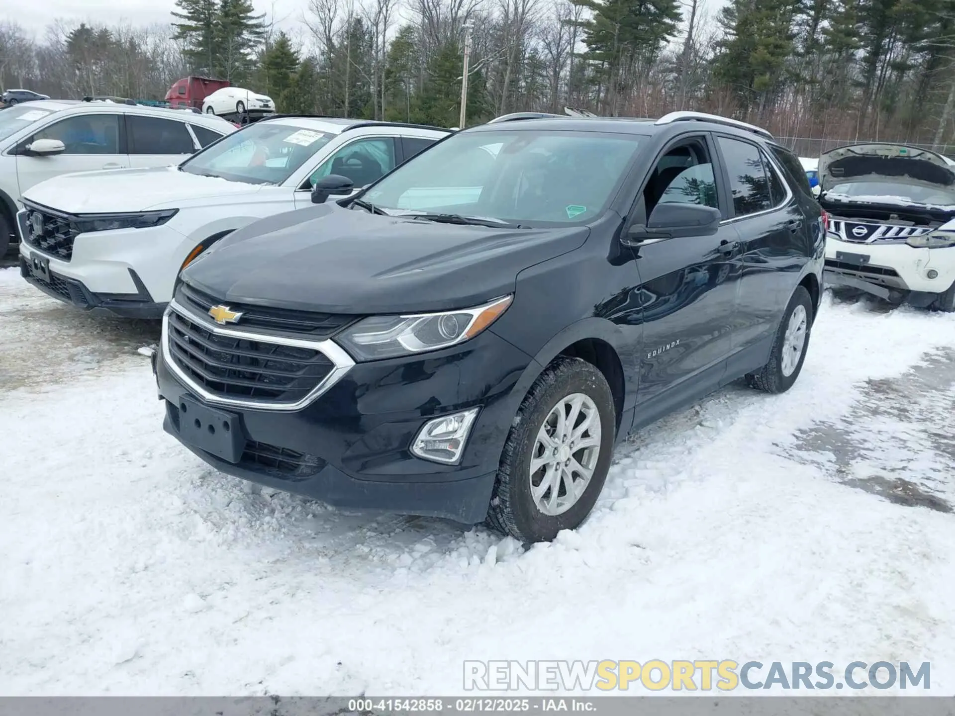 2 Photograph of a damaged car 3GNAXUEV5ML379170 CHEVROLET EQUINOX 2021