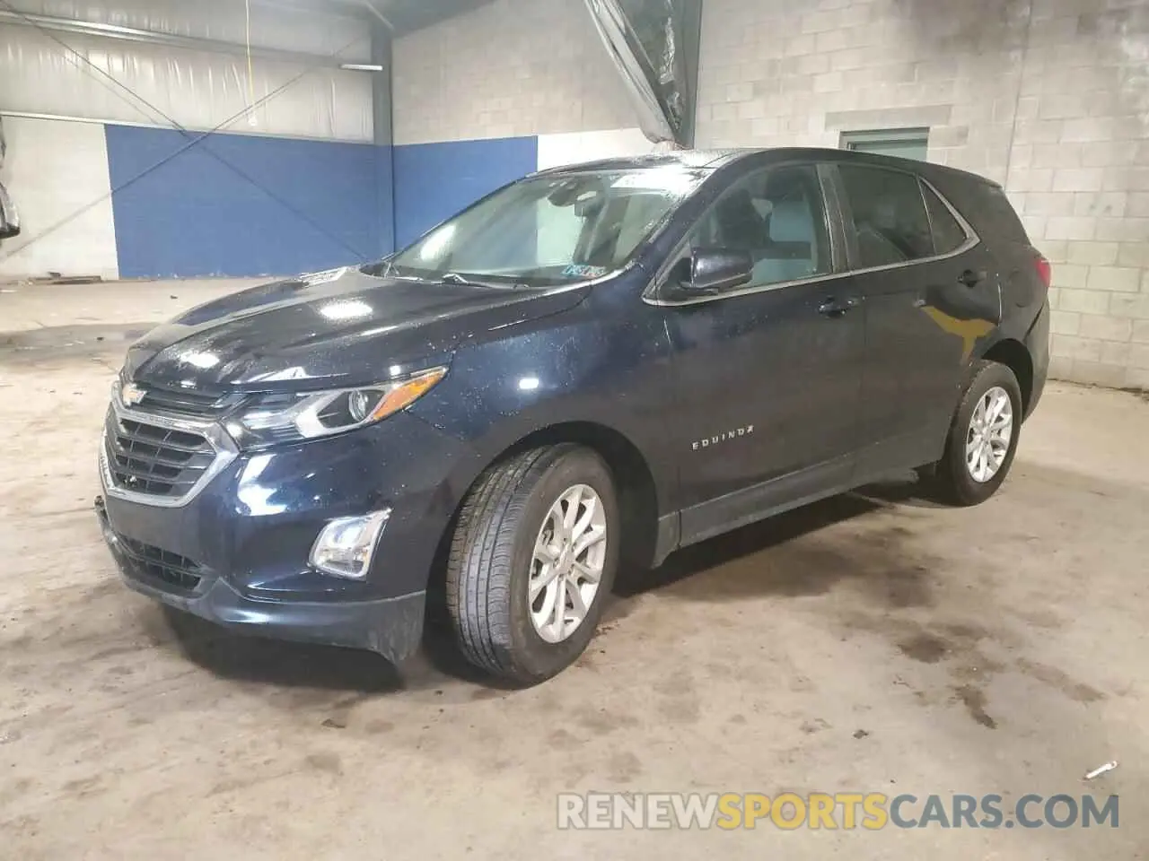 1 Photograph of a damaged car 3GNAXUEV5MS127263 CHEVROLET EQUINOX 2021