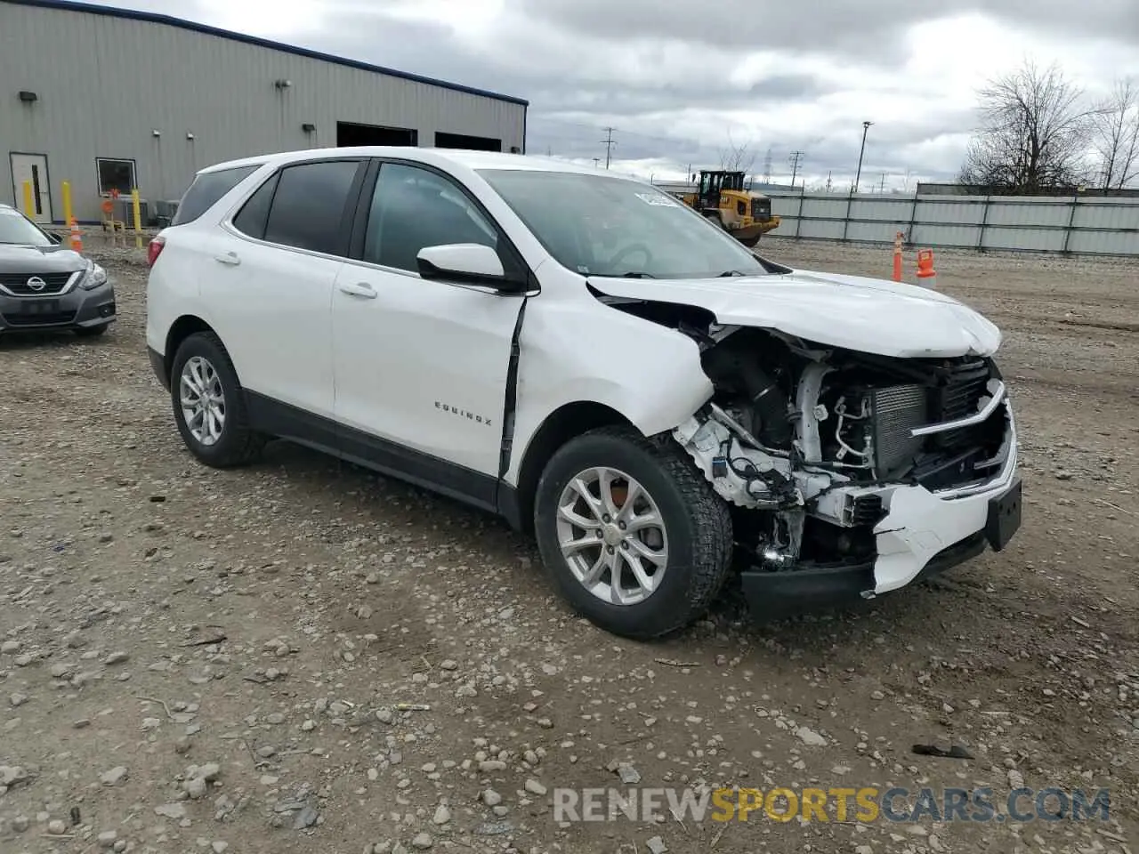 4 Photograph of a damaged car 3GNAXUEV5MS156181 CHEVROLET EQUINOX 2021
